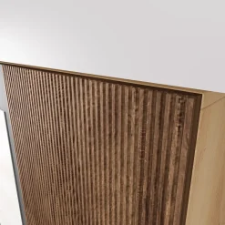 Garnero Arredamenti Mobili Ingresso Appendiabiti|Mobili Ingresso-Mobile ingresso 160x202h cm con specchio rovere chiaro Canada