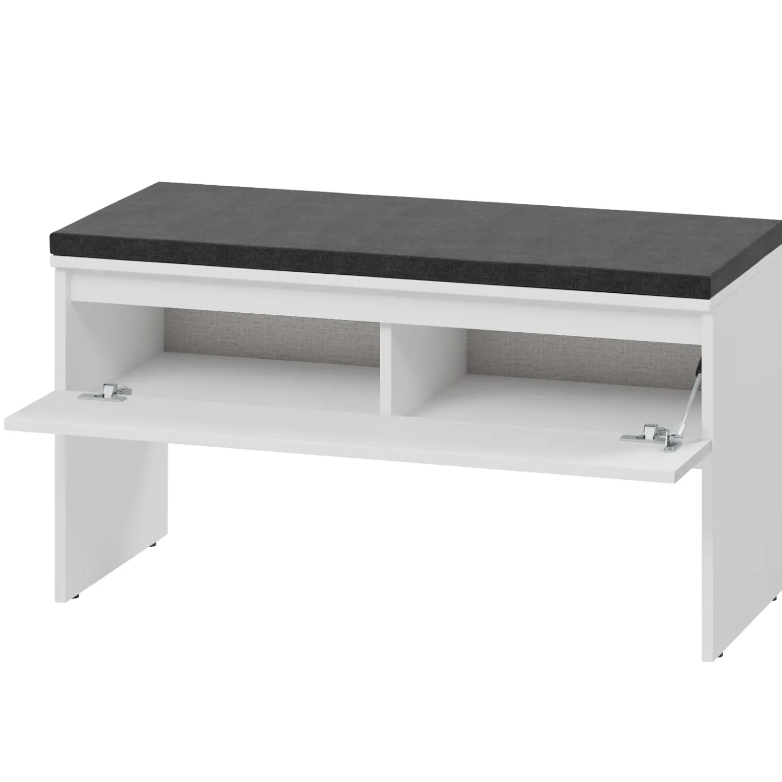 Garnero Arredamenti Mobili Ingresso Appendiabiti|Mobili Ingresso-Mobile ingresso 200x230h cm con specchio appendiabiti bianco Accent Bianco Opaco