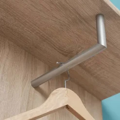 Garnero Arredamenti Mobili Ingresso Appendiabiti|Mobili Ingresso-Mobile ingresso 90x203h cm con attaccapanni sonoma Arizona Gihome® Rovere