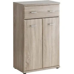 Garnero Arredamenti Mobili Ingresso Appendiabiti|Mobili Ingresso-Mobile ingresso 210x203h cm moderno sonoma California Gihome® Rovere