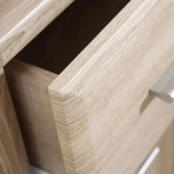 Garnero Arredamenti Mobili Ingresso Appendiabiti|Mobili Ingresso-Mobile ingresso 180x203h cm moderno sonoma New York Gihome® Rovere