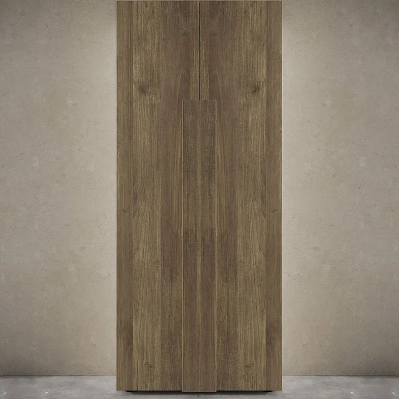 Garnero Arredamenti Armadi E Madie Ingresso|Mobili Multiuso-Mobile multiuso ingresso 78x187h cm appendiabiti rovere scuro Alvarez