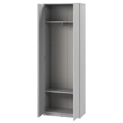 Garnero Arredamenti Armadi E Madie Ingresso|Mobili Multiuso-Mobile multiuso ingresso 69x200h cm appendiabiti Accent Grigio