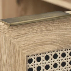 Garnero Arredamenti Mobili Tv Moderni|Mobile Tv Moderno-Mobile porta tv 150x45h cm 2 ante 2 vani a giorno moderno rovere Sombra