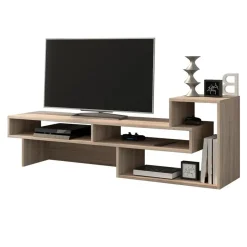Garnero Arredamenti Mobile Tv Basso|Mobili Tv Moderni-Mobile porta TV 146x49h cm moderno chiaro Helen Rovere