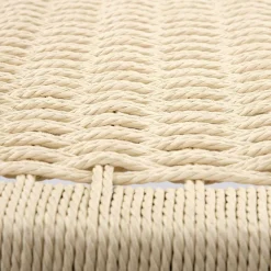 Garnero Arredamenti Poltrone Design|Poltrone Relax-Panca relax moderna in rattan naturale Salvin Nero