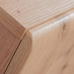 Garnero Arredamenti Pareti Attrezzate-Parete attrezzata 310x190h cm moderna rovere nero opaco York Gihome® Rovere Rustico