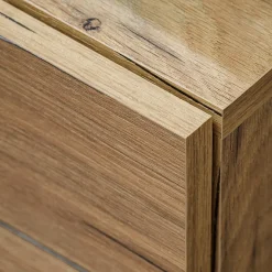 Garnero Arredamenti Parete Attrezzata A Terra|Pareti Attrezzate-Parete attrezzata 240x170h cm moderna soggiorno rovere antico Dalì