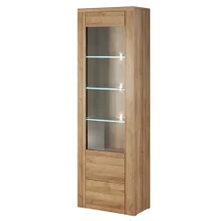 Garnero Arredamenti Parete Attrezzata A Terra|Pareti Attrezzate-Parete attrezzata 325x206h cm Paloma 2 Rovere