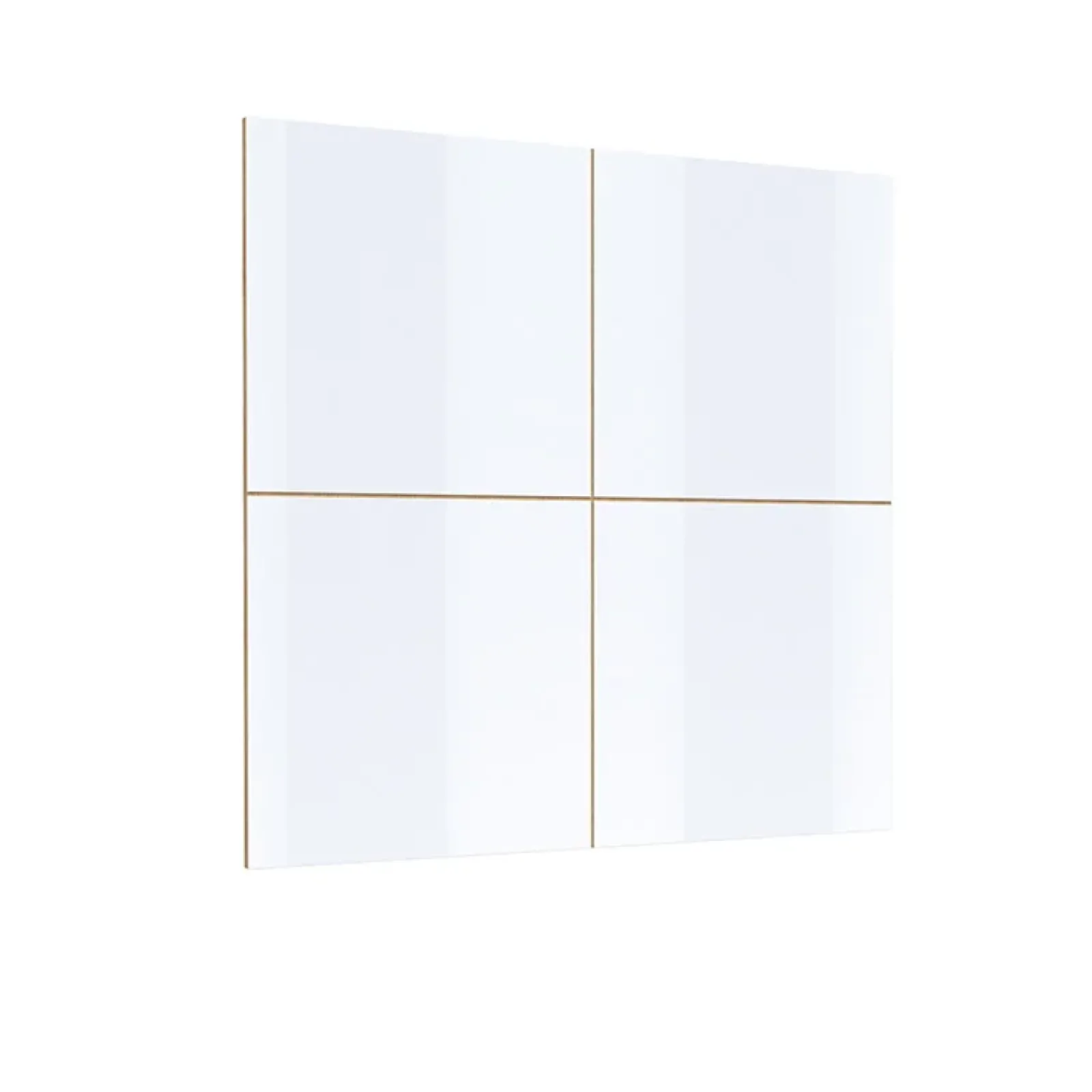 Garnero Arredamenti Parete Attrezzata A Terra|Pareti Attrezzate-Parete attrezzata 200x196h cm soggiorno bianco lucido rovere Favorita Bianco Lucido - Rovere