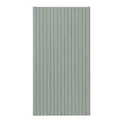 Garnero Arredamenti Pensili Per Bagno-Pensile bagno sospeso 30x57h cm cannettato 1 anta verde salvia Greeny