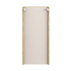 Garnero Arredamenti Pensili Per Bagno-Pensile bagno sospeso 35x75h cm 1 anta beige rovere Swim Beige - Rovere