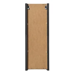 Garnero Arredamenti Pensili Per Bagno-Pensile bagno sospeso 20x57h cm cannettato 1 anta Cleany Nero