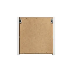 Garnero Arredamenti Pensili Per Bagno-Pensile cubo bagno sospeso 30x30h cm cannettato 1 anta bianco Cleany Bianco Opaco