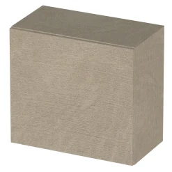 Garnero Arredamenti Pensili Per Bagno-Pensile cubo sospeso bagno 55x50h cm1 anta reversibile Sunset Tortora