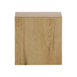 Garnero Arredamenti Pensili Per Bagno-Pensile cubo sospeso 30x30h cm 1 anta reversibile Corallo