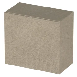 Garnero Arredamenti Mensole E Pensili|Mensole E Pensili-Pensile cubo sospeso 55x50h cm 1 anta reversibile Sunset Tortora