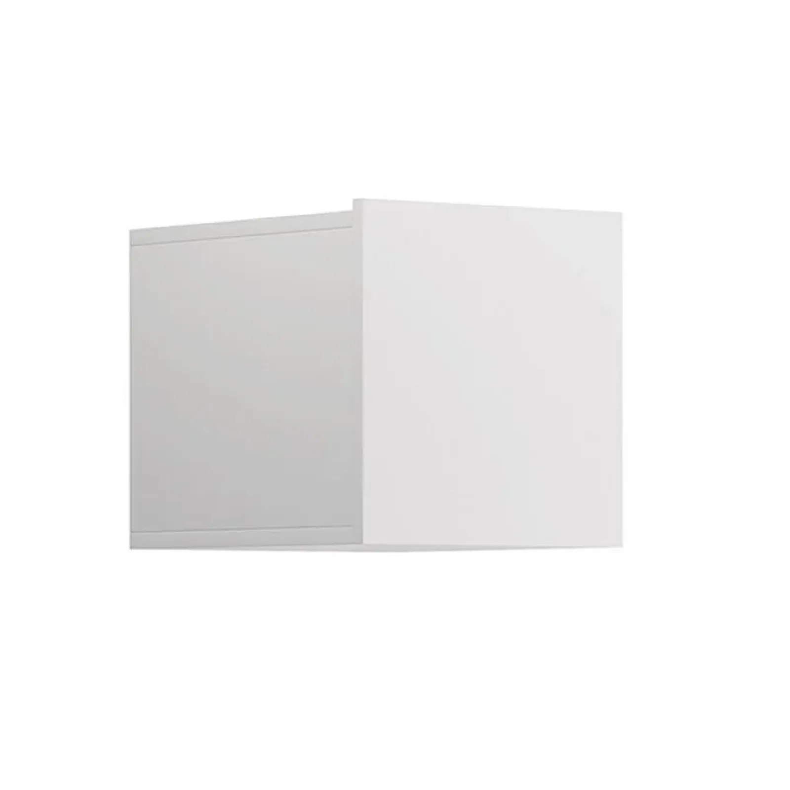Garnero Arredamenti Mensole E Pensili-Pensile cubotto sospeso 30x30h cm 1 anta bianco Erice Gihome® Bianco Opaco