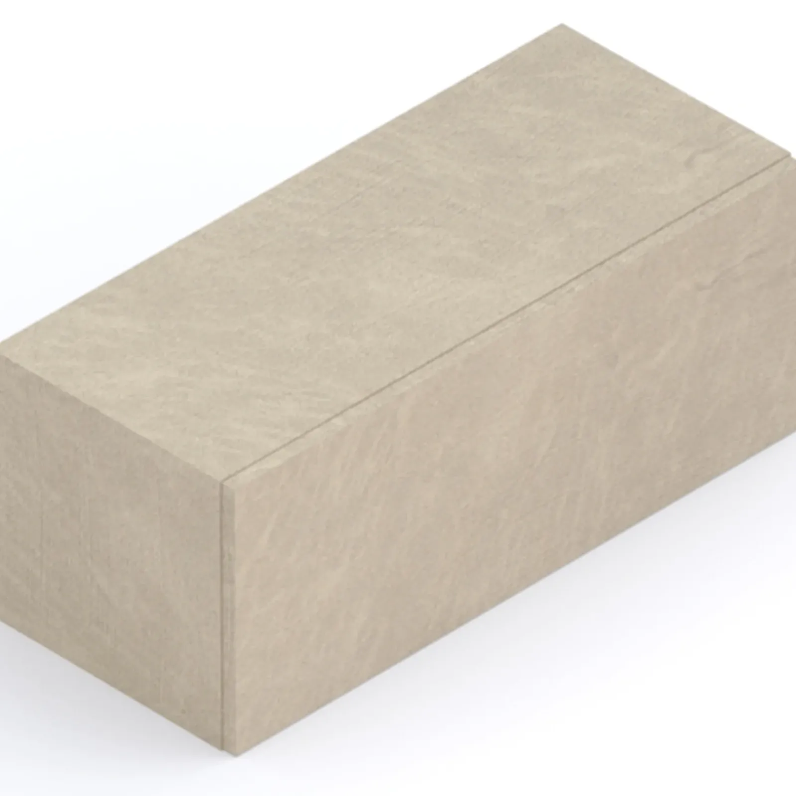 Garnero Arredamenti Mensole E Pensili-Pensile da parete orizzontale 69x29h cm 1 anta reversibile Sunset Tortora