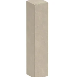 Garnero Arredamenti Mensole E Pensili-Pensile verticale 29x138h cm 1 anta reversibile moderno Sunset Tortora