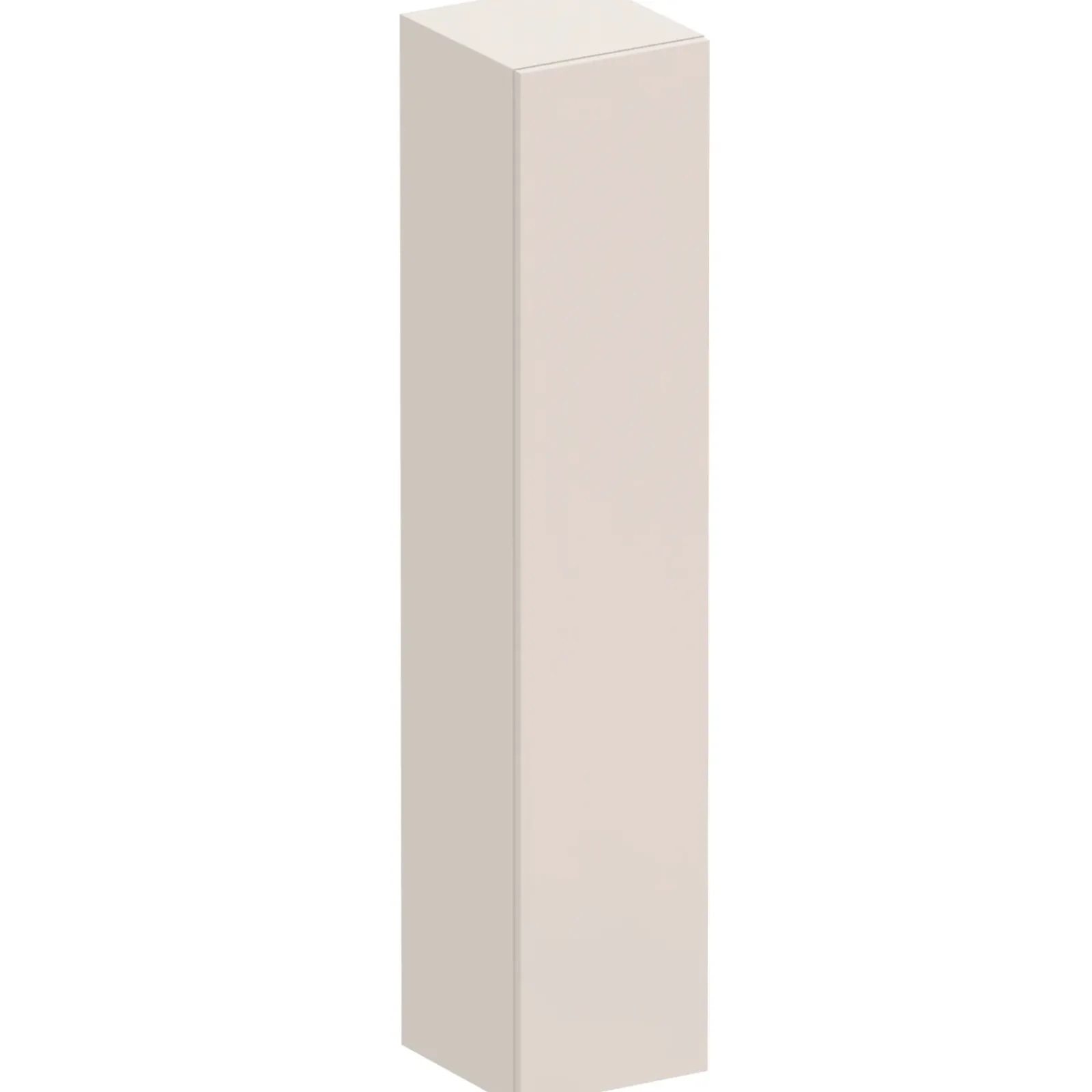 Garnero Arredamenti Mensole E Pensili-Pensile verticale 29x138h cm 1 anta reversibile moderno Sunset Beige