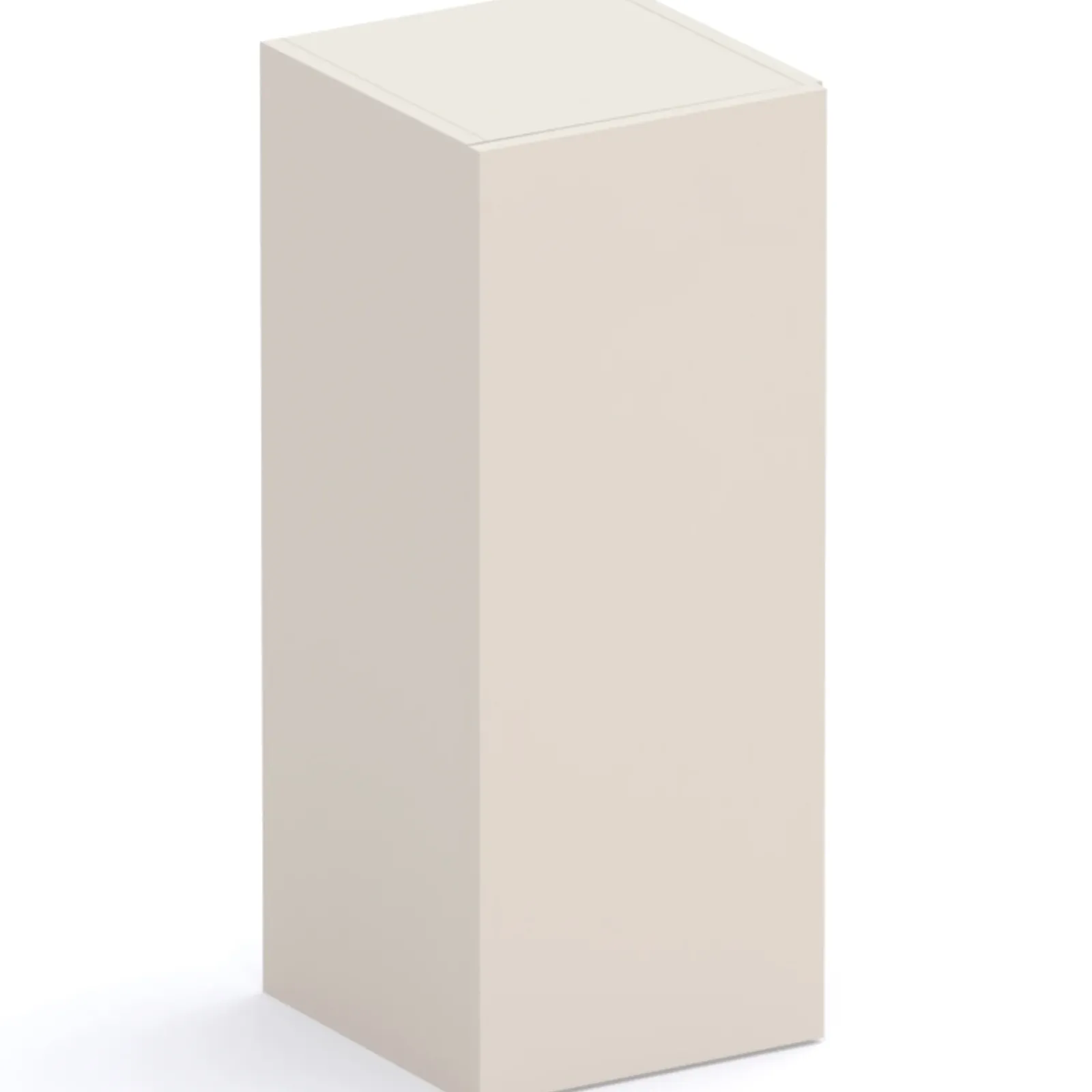 Garnero Arredamenti Mensole E Pensili-Pensile verticale 29x69h cm 1 anta reversibile Sunset Beige