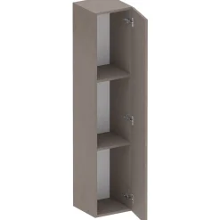 Garnero Arredamenti Mensole E Pensili-Pensile verticale 29x138h cm 1 anta reversibile moderno bronzo Sunset Marrone