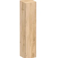 Garnero Arredamenti Mensole E Pensili-Pensile verticale 29x138h cm 1 anta reversibile moderno chiaro Sunset Rovere