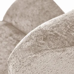 Garnero Arredamenti Poltrone Relax|Poltroncine Imbottite-Poltrona a dondolo imbottita in tessuto Isla Beige