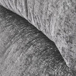 Garnero Arredamenti Poltrone Relax|Poltroncine Imbottite-Poltrona a dondolo imbottita in tessuto Isla Grigio