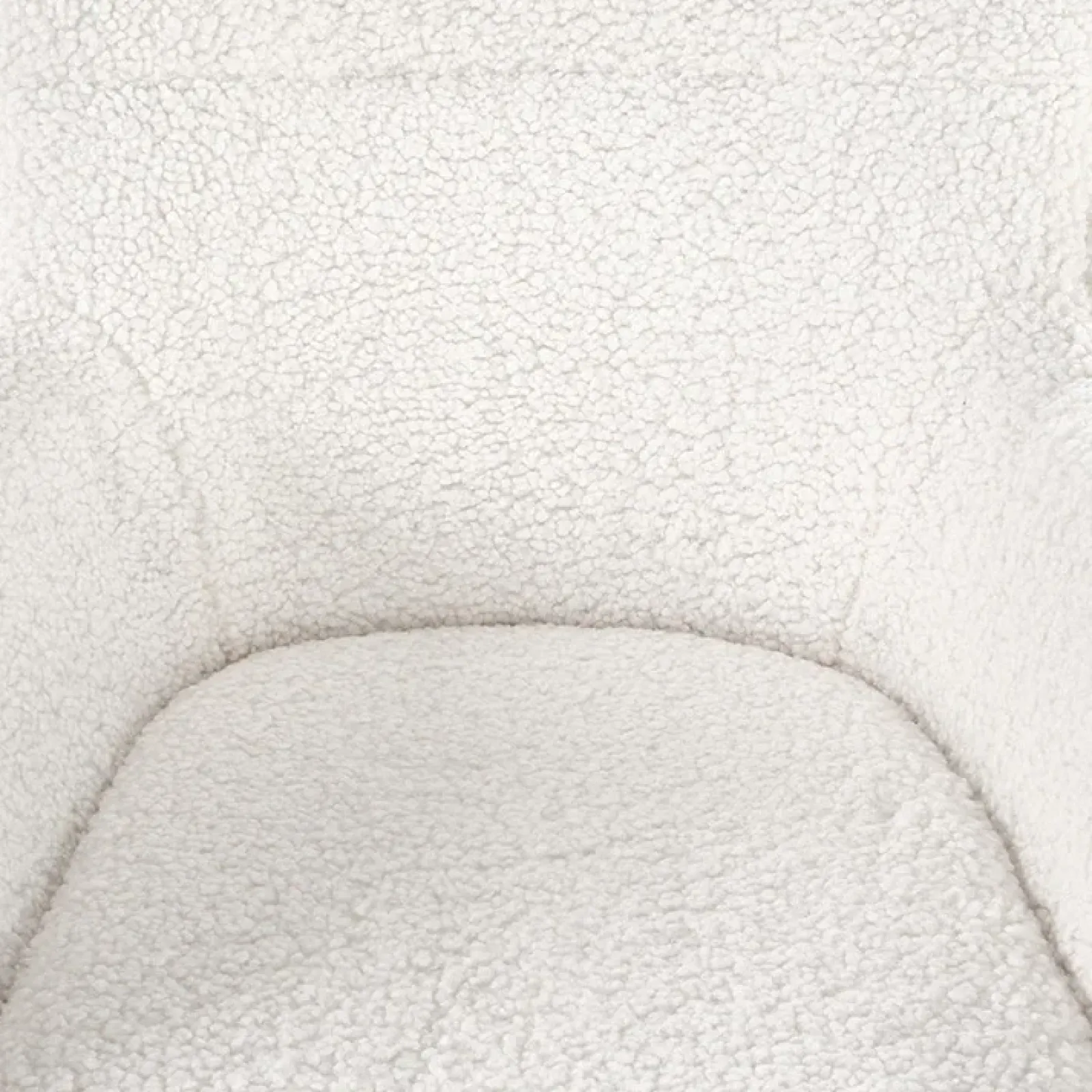 Garnero Arredamenti Poltrone Design|Poltrone Relax-Poltrona a dondolo relax imbottita in tessuto panna oro Spitz Bianco Opaco - Oro