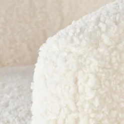 Garnero Arredamenti Poltrone Design|Poltrone Relax-Poltrona da salotto in tessuto panna e acciaio oro Camel