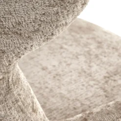 Garnero Arredamenti Poltrone Design|Poltrone Relax-Poltrona design girevole imbottita in tessuto Mappy Beige