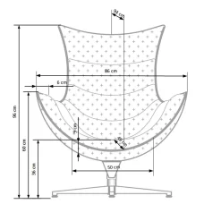 Garnero Arredamenti Poltrone Design|Poltroncine Imbottite-Poltrona design imbottita ecopelle vintage Isotta Marrone