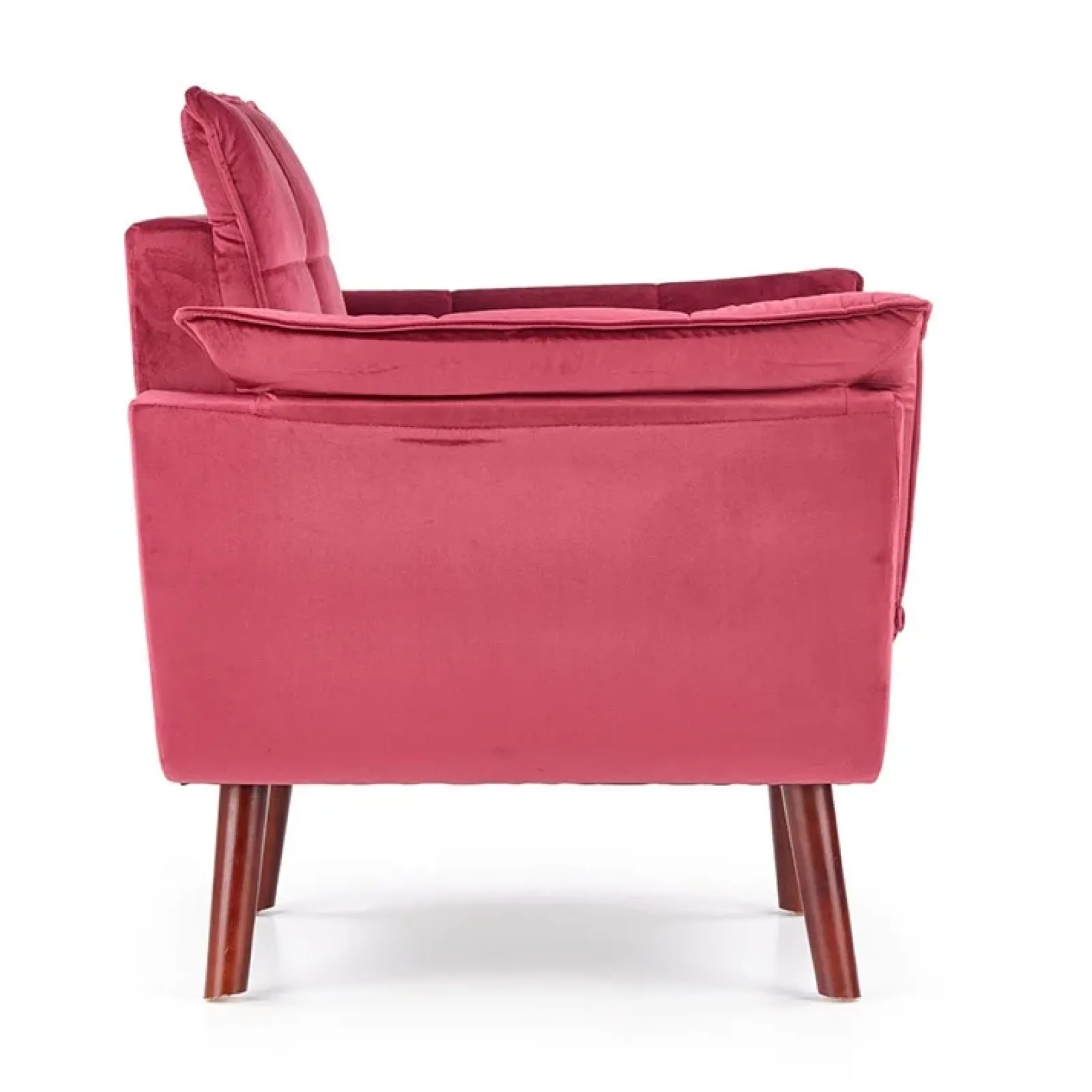 Garnero Arredamenti Poltrone Design|Poltroncine Imbottite-Poltrona design imbottita bordeaux Eugenia Gihome®