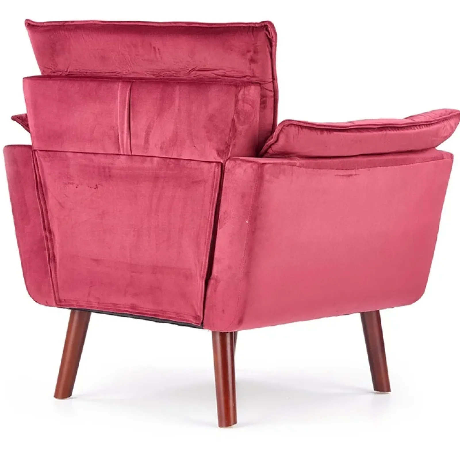 Garnero Arredamenti Poltrone Design|Poltroncine Imbottite-Poltrona design imbottita bordeaux Eugenia Gihome®