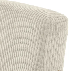 Garnero Arredamenti Poltroncine Imbottite-Poltrona imbottita design moderna beige Luana