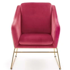 Garnero Arredamenti Poltrone Design|Poltroncine Imbottite-Poltrona imbottita design Erminia3 Bordeaux