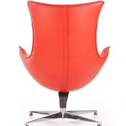 Garnero Arredamenti Poltrone Design|Poltrone Relax-Poltrona imbottita design Isotta Rosso