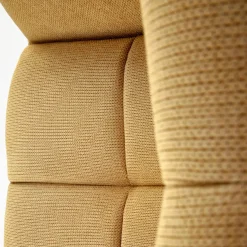 Garnero Arredamenti Poltrone Relax|Poltroncine Imbottite-Poltrona imbottita in tessuto giallo nero Snooz Senape