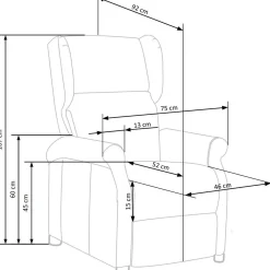 Garnero Arredamenti Poltrone Relax|Poltroncine Imbottite-Poltrona reclinabile imbottita in velluto beige Cassiopea Tessuto Vellutato Lucido Beige