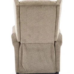 Garnero Arredamenti Poltrone Relax|Poltroncine Imbottite-Poltrona reclinabile imbottita in tessuto Cassiopea Beige