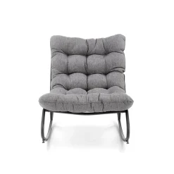 Garnero Arredamenti Poltrone Sala D'attesa|Poltrone Relax-Poltrona relax tessuto grigio Serenita