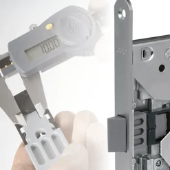 Garnero Arredamenti Porte-Porta battente reversibile per interni 80x210h cm Niagara Rovere Grigio