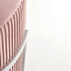 Garnero Arredamenti Pouf-Pouf da salotto contenitore in velluto Franklin Rosa