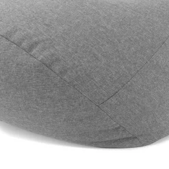 Garnero Arredamenti Pouf-Pouf poltrona sacco in poliestere grigio Harmony