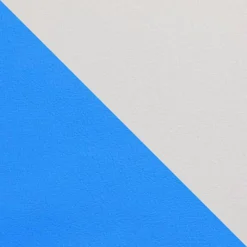 Garnero Arredamenti Pouf-Pouf poltrona sacco palla da calcio blu bianco ecopelle Lionel Blu - Bianco