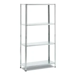 Garnero Arredamenti Armadi Da Esterno|Scaffali E Dispense-Scaffale 75x147cm moderno 4 ripiani metallo Join