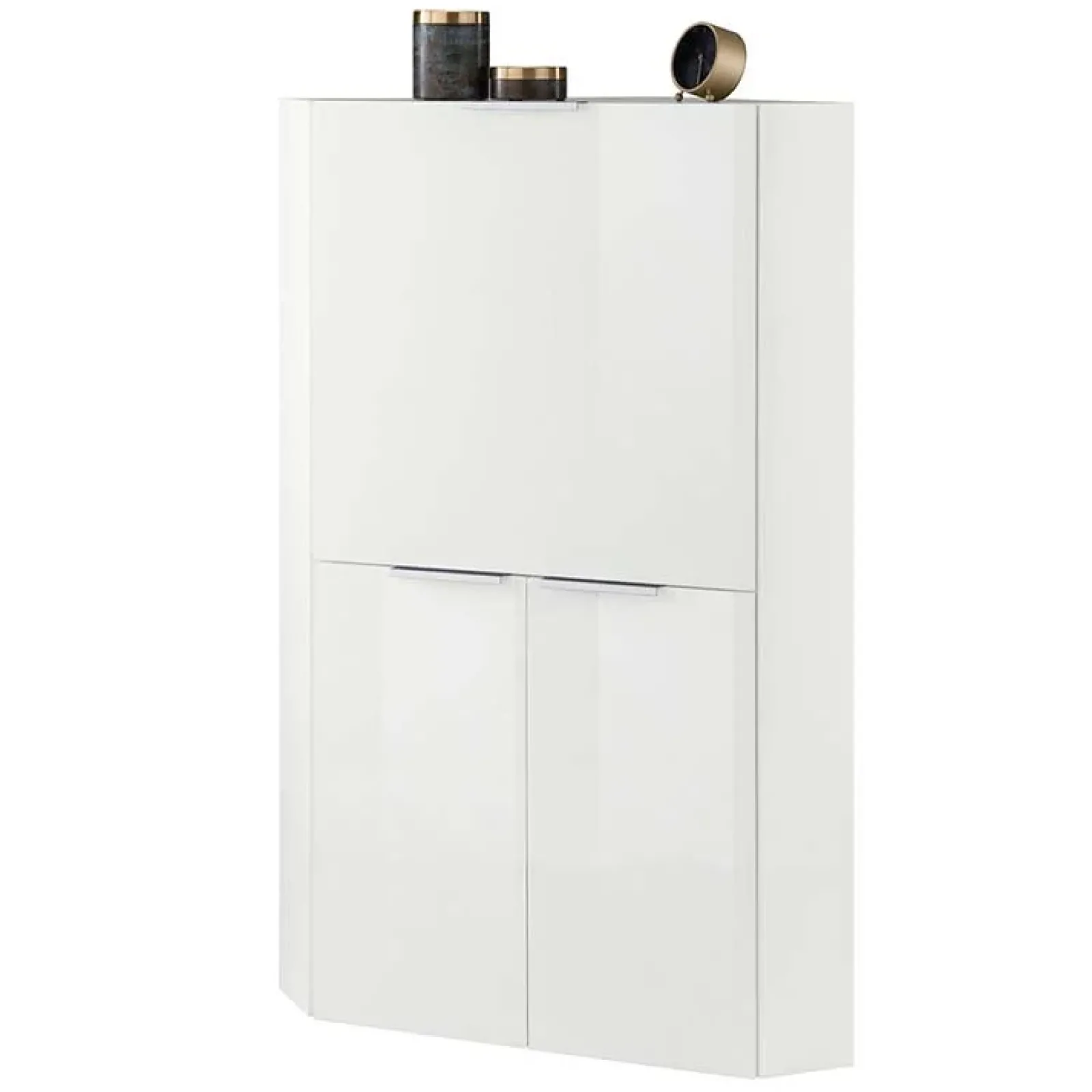 Garnero Arredamenti Scrivanie Per Ragazzi|Scrivanie Ufficio-Scrivania a scomparsa 70x67cm angolare bianco lucido Pinko