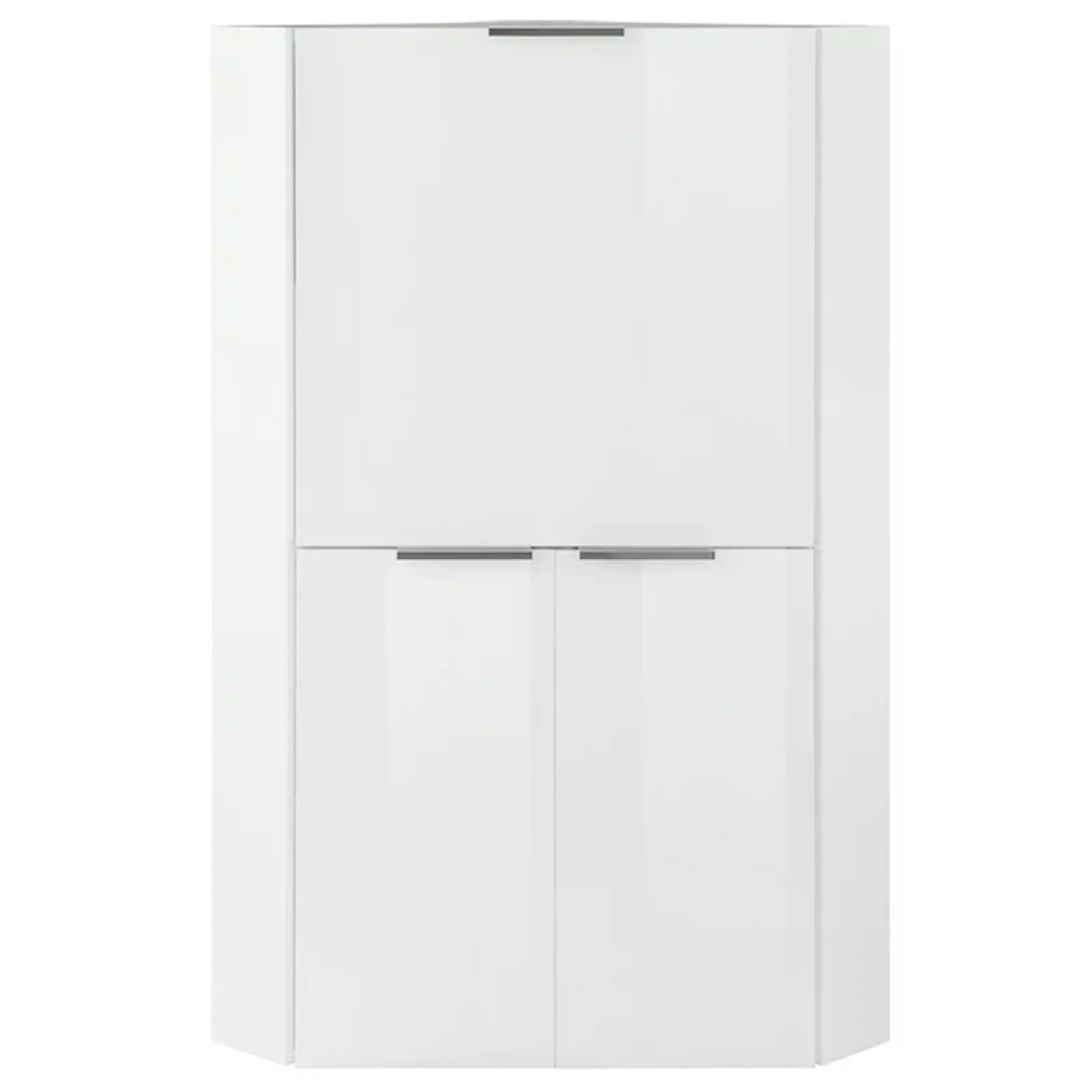 Garnero Arredamenti Scrivanie Per Ragazzi|Scrivanie Ufficio-Scrivania a scomparsa 70x67cm angolare bianco lucido Pinko